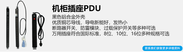 雷迪司机柜插座PDU简介